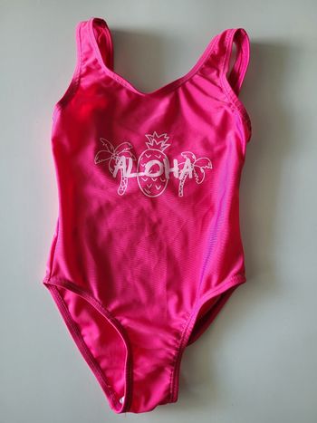 Maillot de bain rose 3 ans