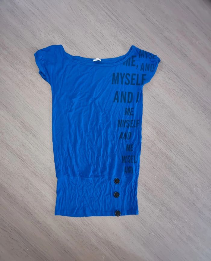 Robe bleu