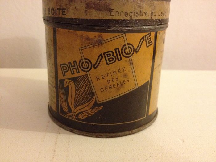 Boite publicitaire phosbiose en métal pour collectionneur - photo numéro 5