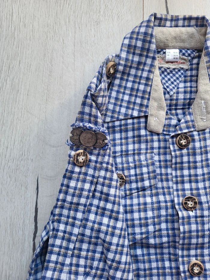 Lot de 2 chemises à carreaux garçon 3ans - photo numéro 7