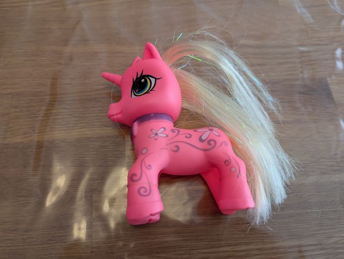 Jouet poney licorne environ 10 cm - photo numéro 7