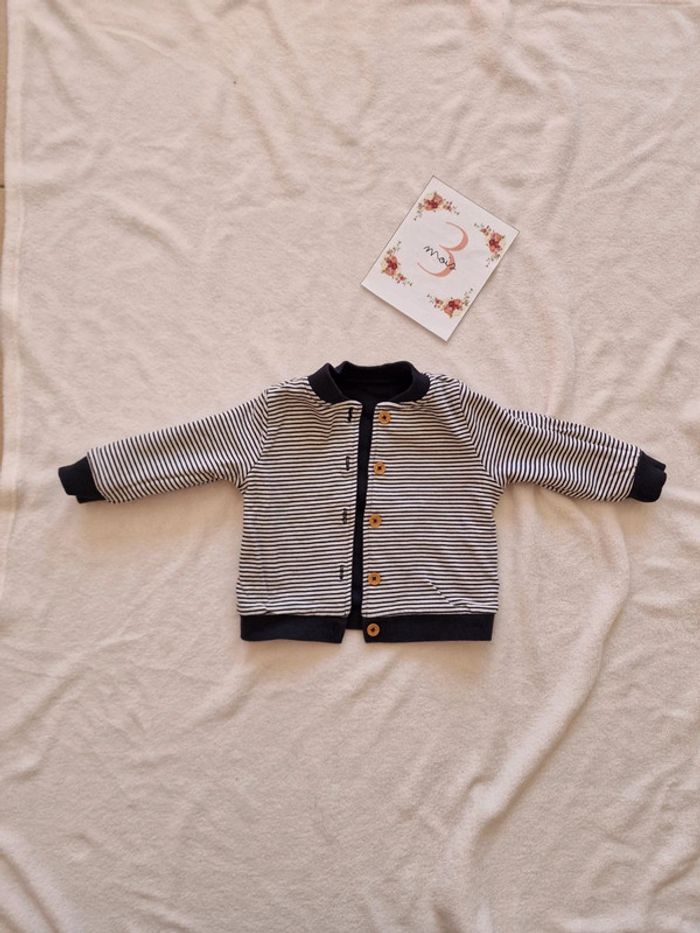 Veste réversible 3 mois - photo numéro 4