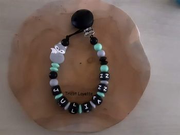 Attache tétine renard