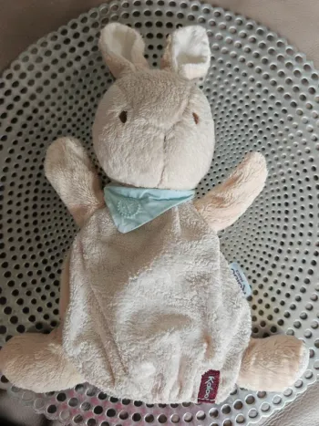 Marionnette lapin les amis praliné kaloo