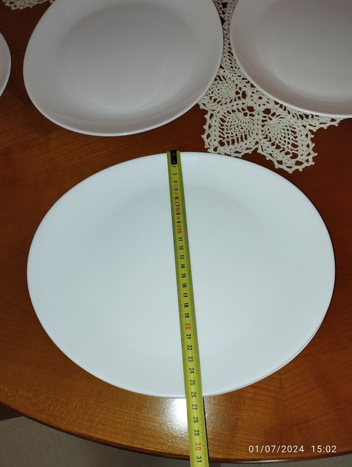 6 assiettes ovales - photo numéro 5