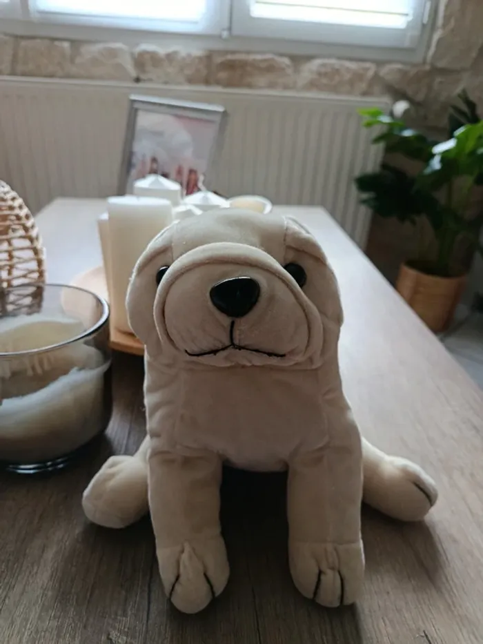 Peluche chien - photo numéro 2