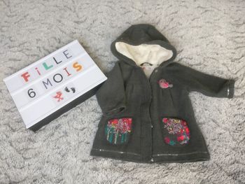 Veste laine taille 6 mois