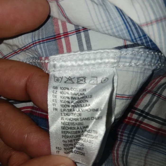Chemise à carreaux taille 36/ s h&m - photo numéro 6