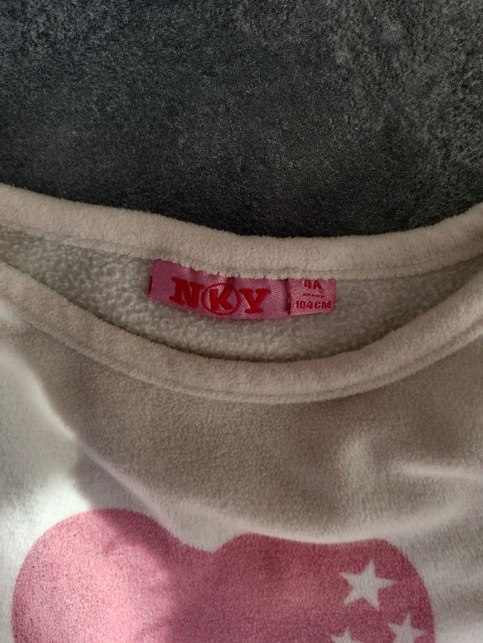 Pyjama hiver fille 4 ans NKY très bon état - photo numéro 3