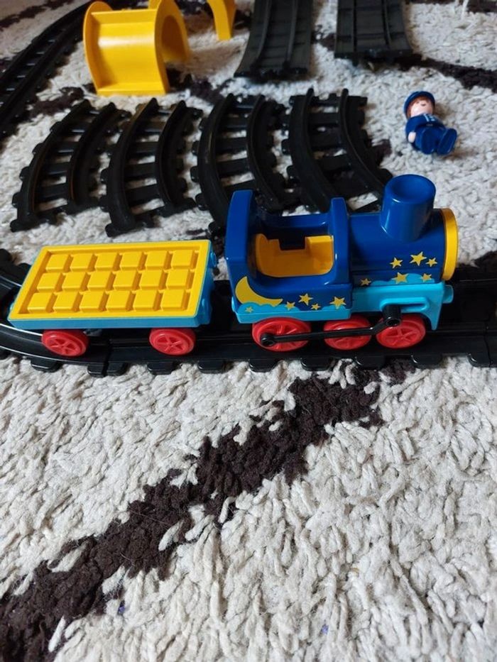 Circuit de train playmobil - photo numéro 3