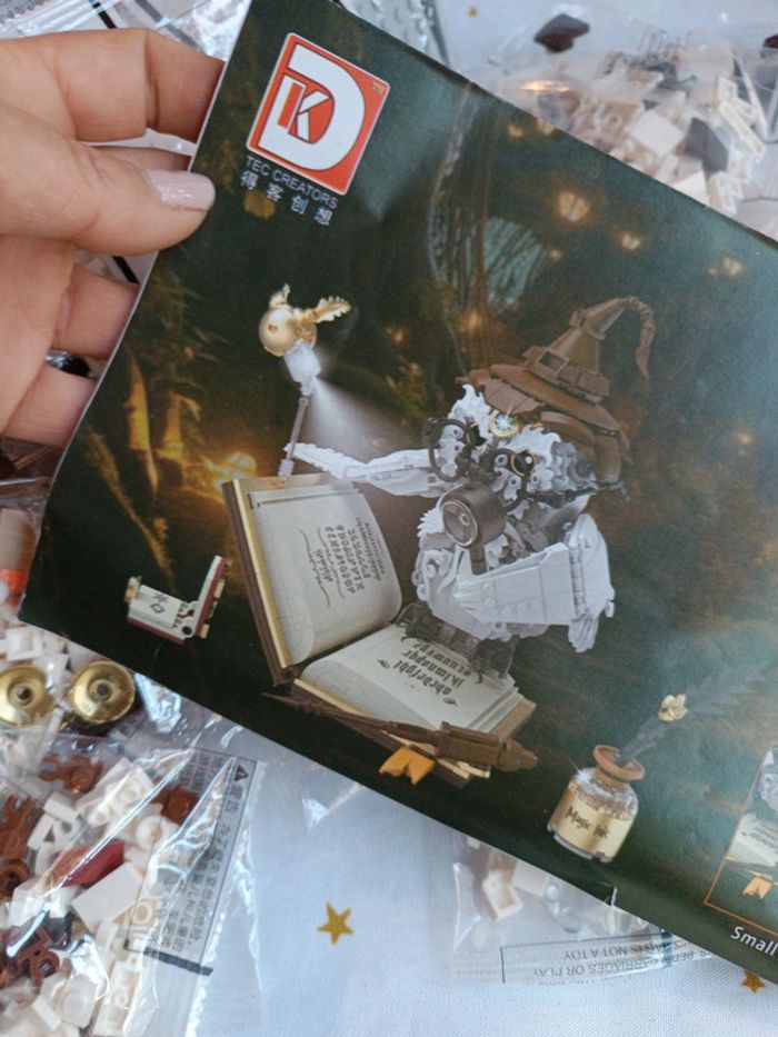 Brique brik brick lego construction harry potter chouette Edwige hibou magic wizard world - photo numéro 11