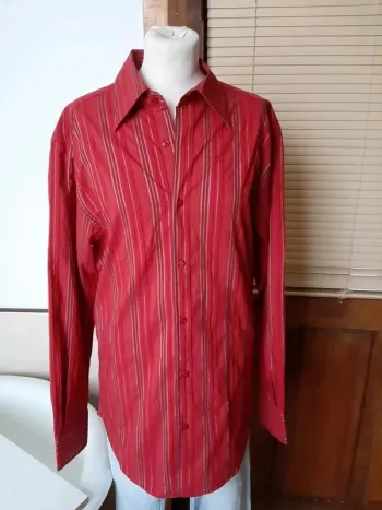 Jolie chemise rayée homme "Jules" Taille L