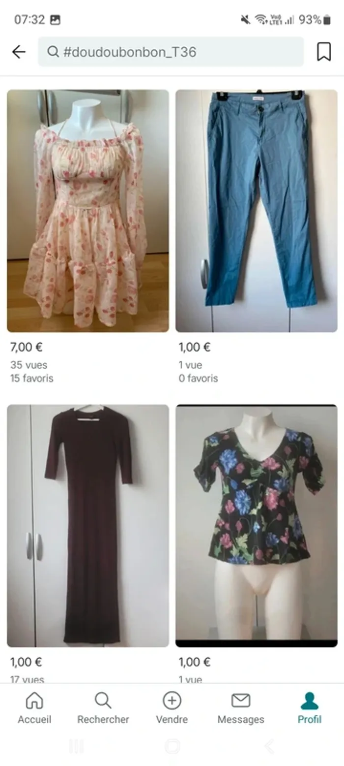 Tout vêtements 1€ passe à 0,50cts dès 2 articles - photo numéro 6