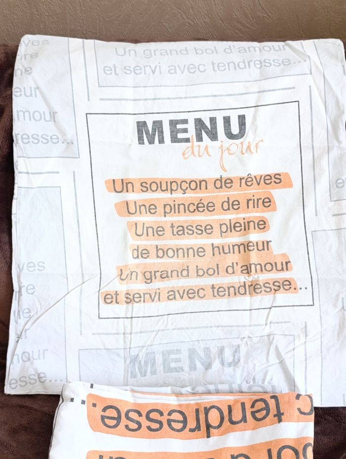 Housse de couette + taie d'oreiller - photo numéro 2