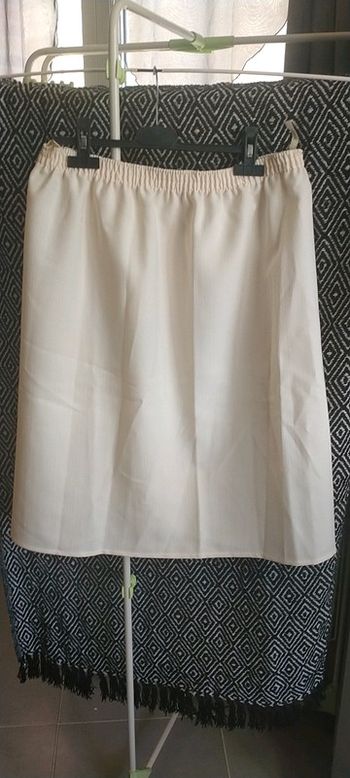 Jupe écru vintage XL