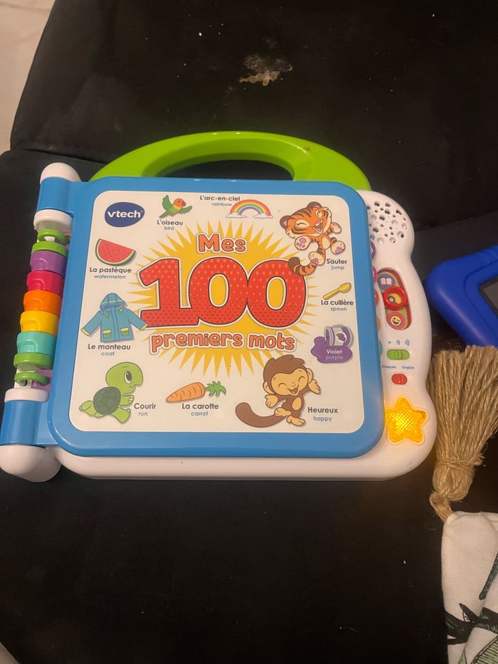 Livre Interactif - VTECH - Mon Imagier Bilingue - 100 Mots - Bébé - 3 Modes de Jeu - photo numéro 2