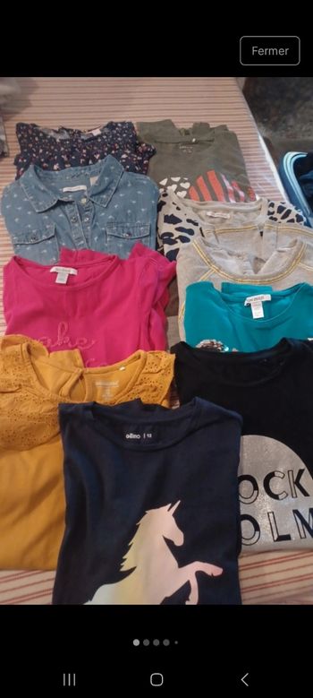 Lot marque 12 ans