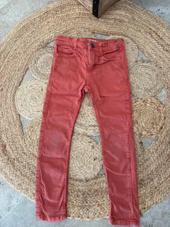 Jean rouille/bordeaux 5 ans Skinny Kiabi