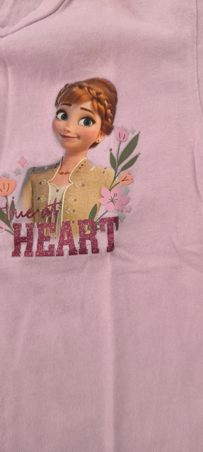 3 T-shirts reine des neiges parfait état - photo numéro 5