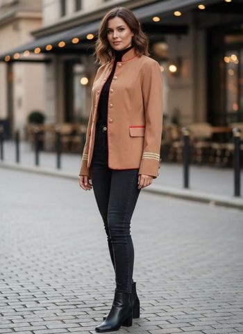 Blazer Style Officier - Anany- Chic & Structurée- Taille 42 (L)

