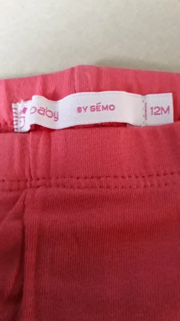 Lot de 2 Leggings 12 Mois - photo numéro 2