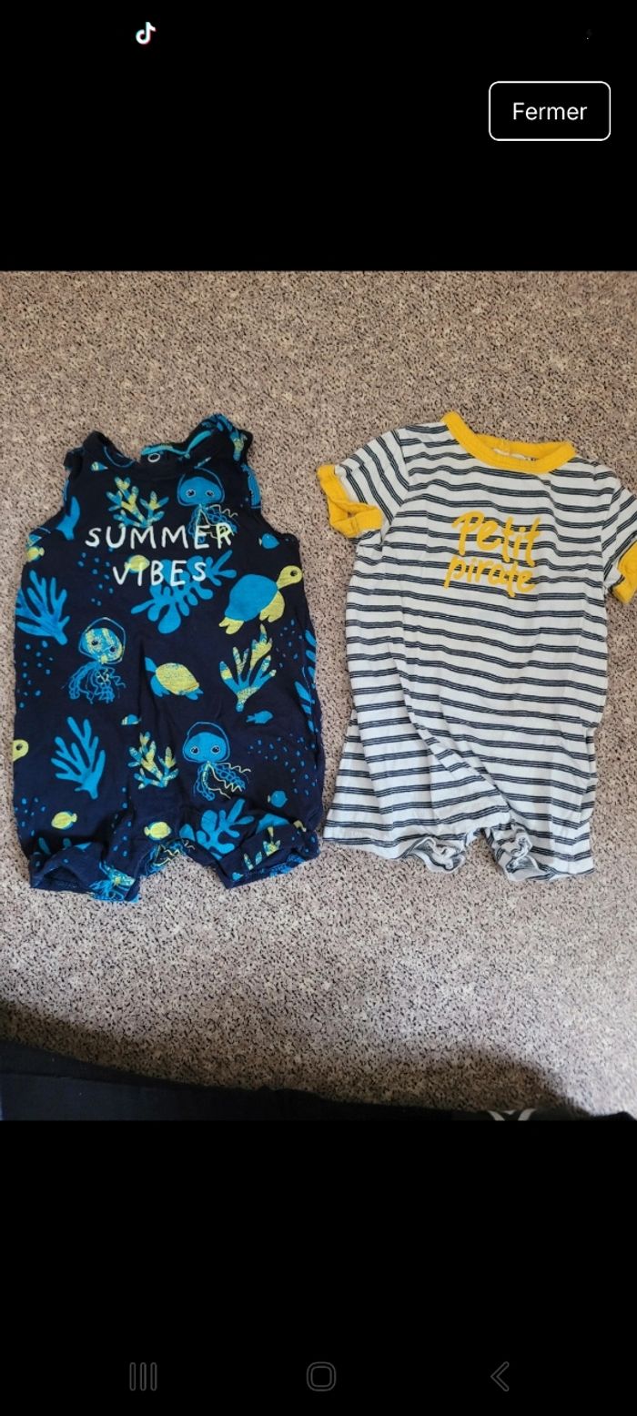 Body short 3mois