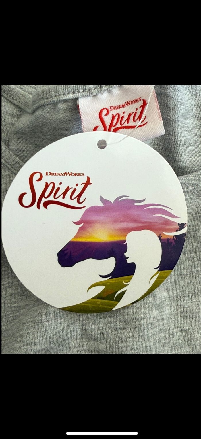Tee shirt manches longues Cheval Spirit 8- 10 ans - photo numéro 6