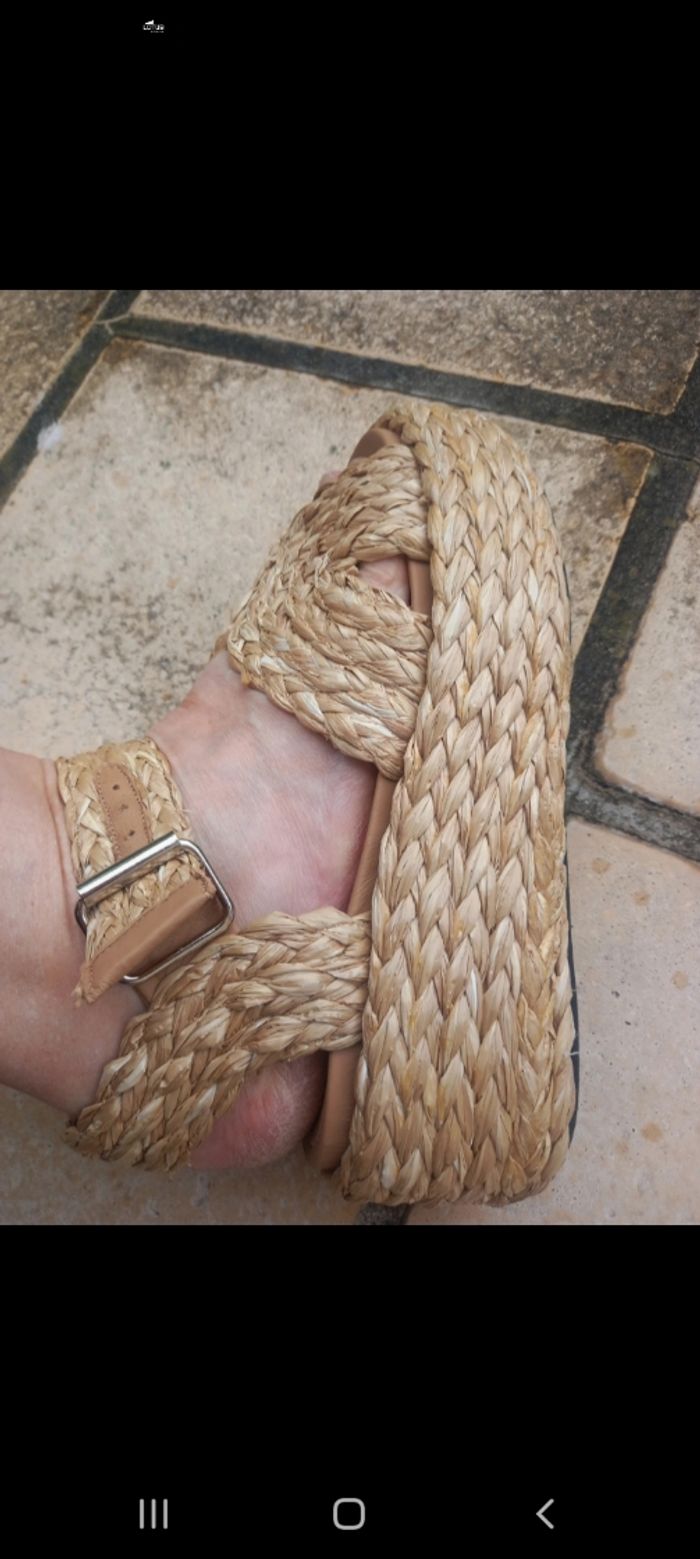 Sandales 👡 Minelli t.41 - photo numéro 3