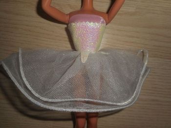 Robe Bustier Brillante et Tulle Barbie