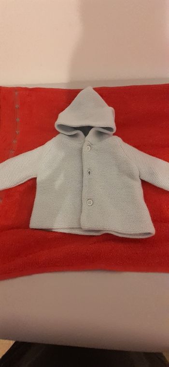 Veste en laine, taille naissance