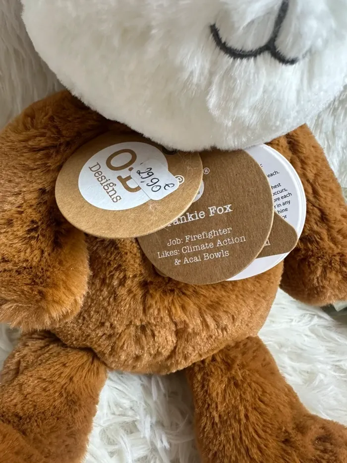 Peluche renard 🦊 OB design - photo numéro 4