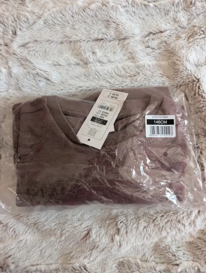 Sweatshirt marron. Neuf - photo numéro 5