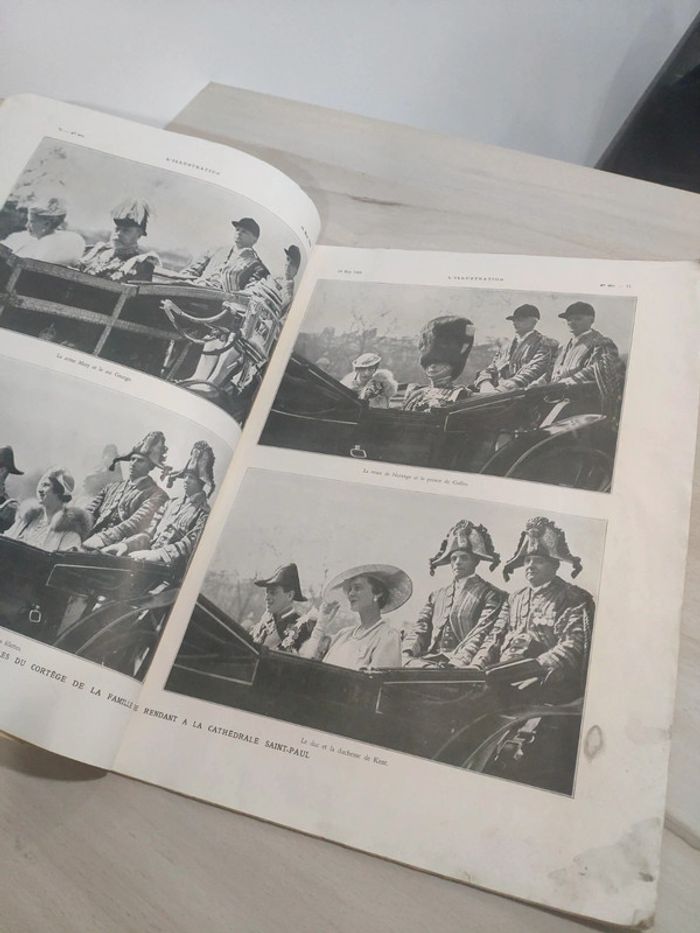 Livre L'illustration jubilé des souverains britanniques Reine Mary roi George V 1935 - photo numéro 5