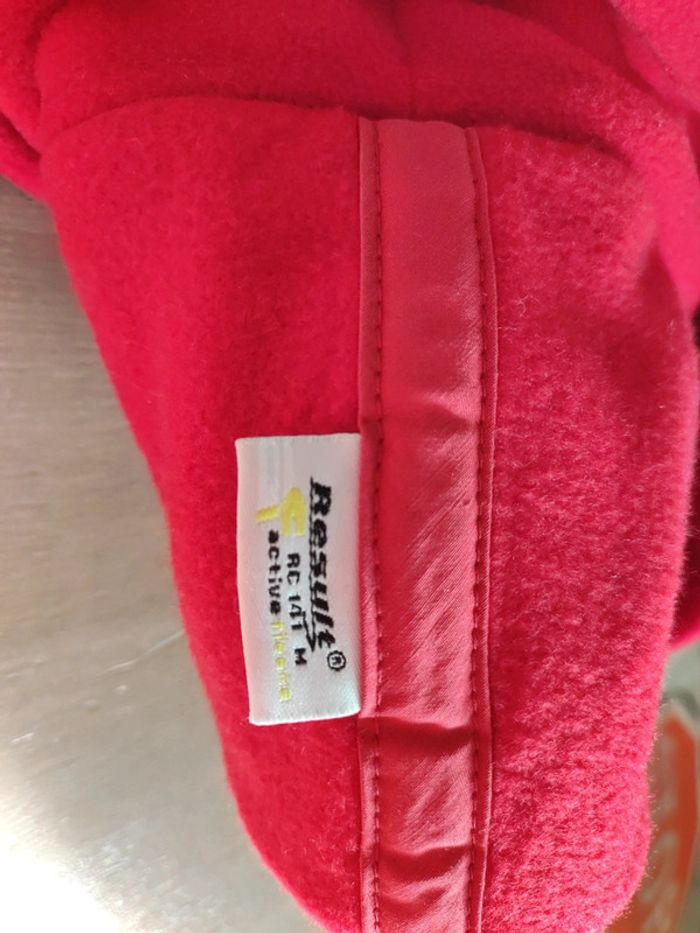 Bonnet tout doux rouge - photo numéro 3