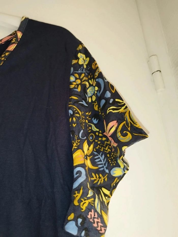 Tee-shirt marine - Bonprix - taille 48/50 - photo numéro 2