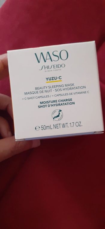 Shiseido masque de nuit neuf