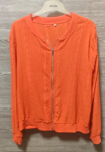 Veste Bombardier orange xl