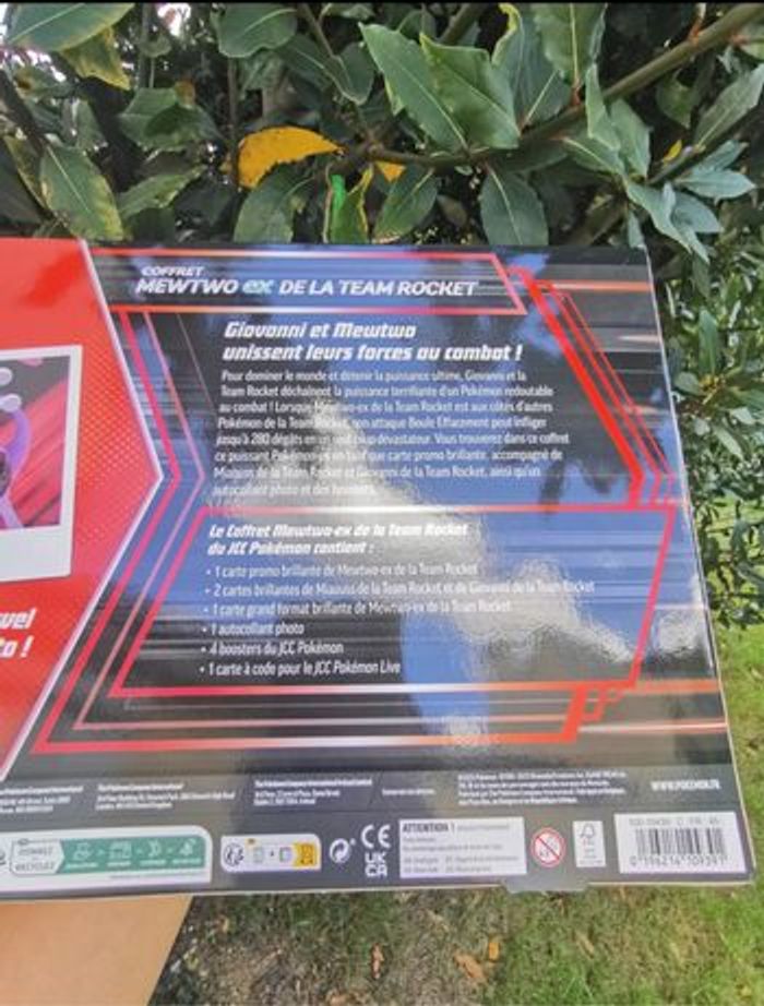✨ Coffret Mewtwo Ex de la Team Rocket ✨ - photo numéro 3