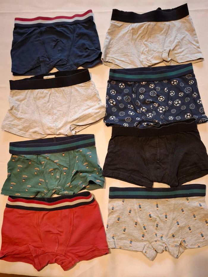 Lot boxers + pyjamas été garçon 6 ans - photo numéro 2