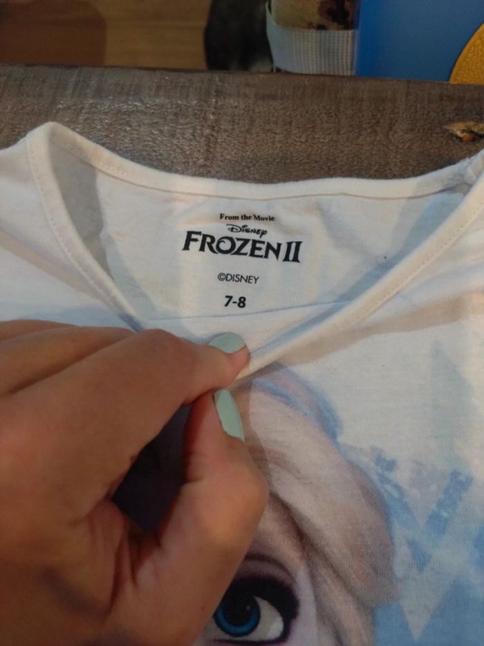 Pyjama Frozen Disney la reine des neiges 7 8 ans - photo numéro 4