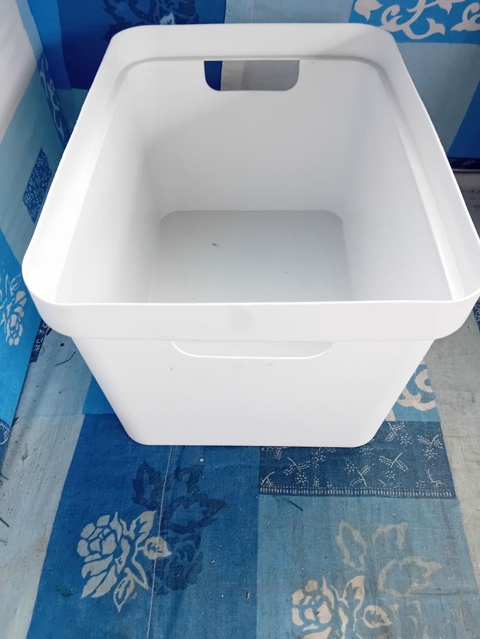 Panier plastique 35,5x26x21cm neuf - photo numéro 2