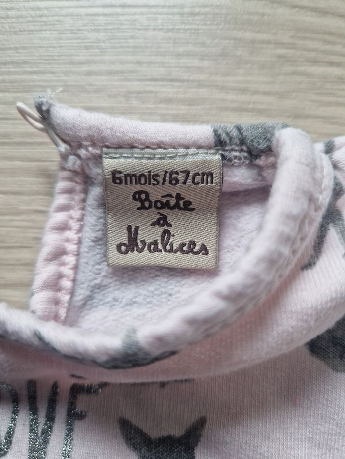 Robe bébé fille Boite à malices 6 mois - photo numéro 4