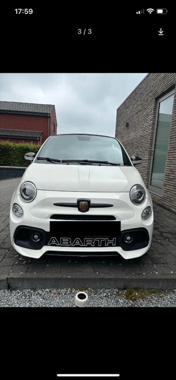 Abarth accessoire calandre 595 695 - photo numéro 2