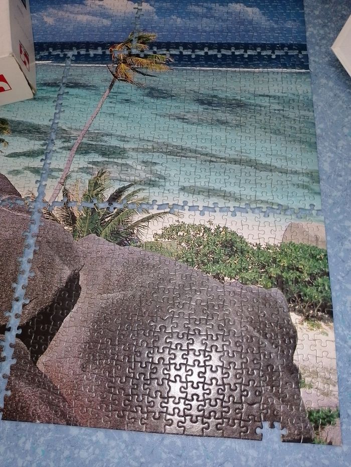 Puzzle 3000 pièces NATHAN les Seychelles - photo numéro 2