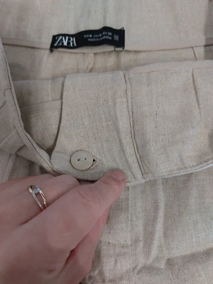 Short Zara – M – Crème – État : Excellent - photo numéro 3
