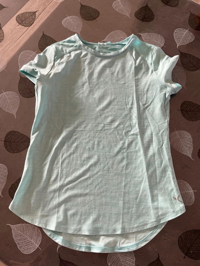 Lot 3 teeshirts 10 ans (turquoise rose et gris) - photo numéro 4