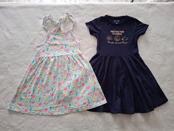 Lot robe 7/8 ans 