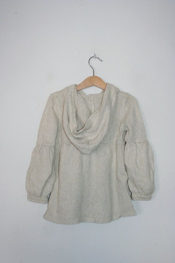 Gilet à capuche beige - photo numéro 5