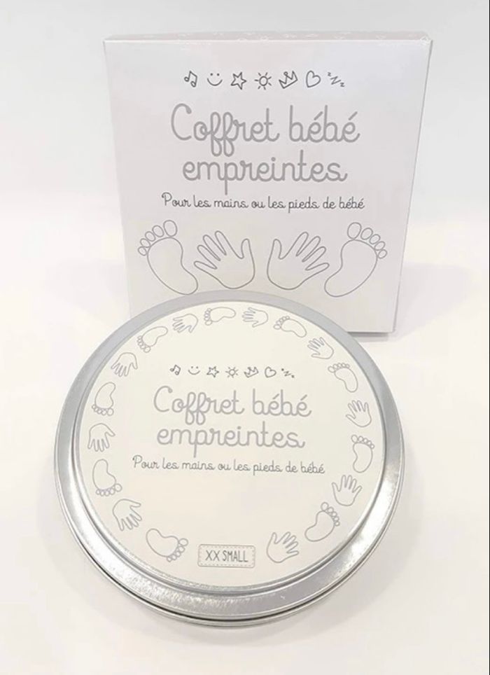 Coffret bébé empreintes