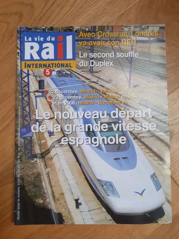 La vie du Rail International n°5, 19 décembre 2007